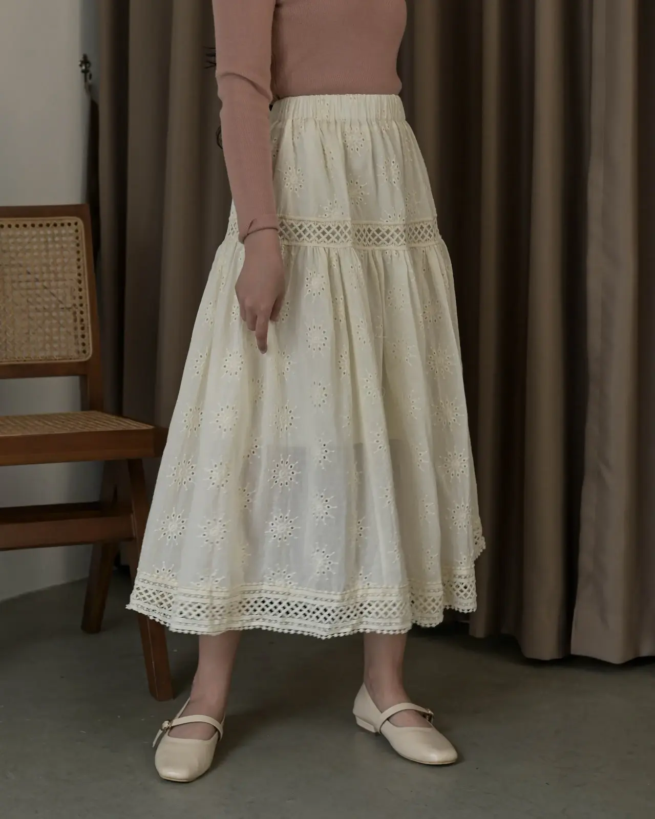 Hanesa Brocade Skirt foto 7