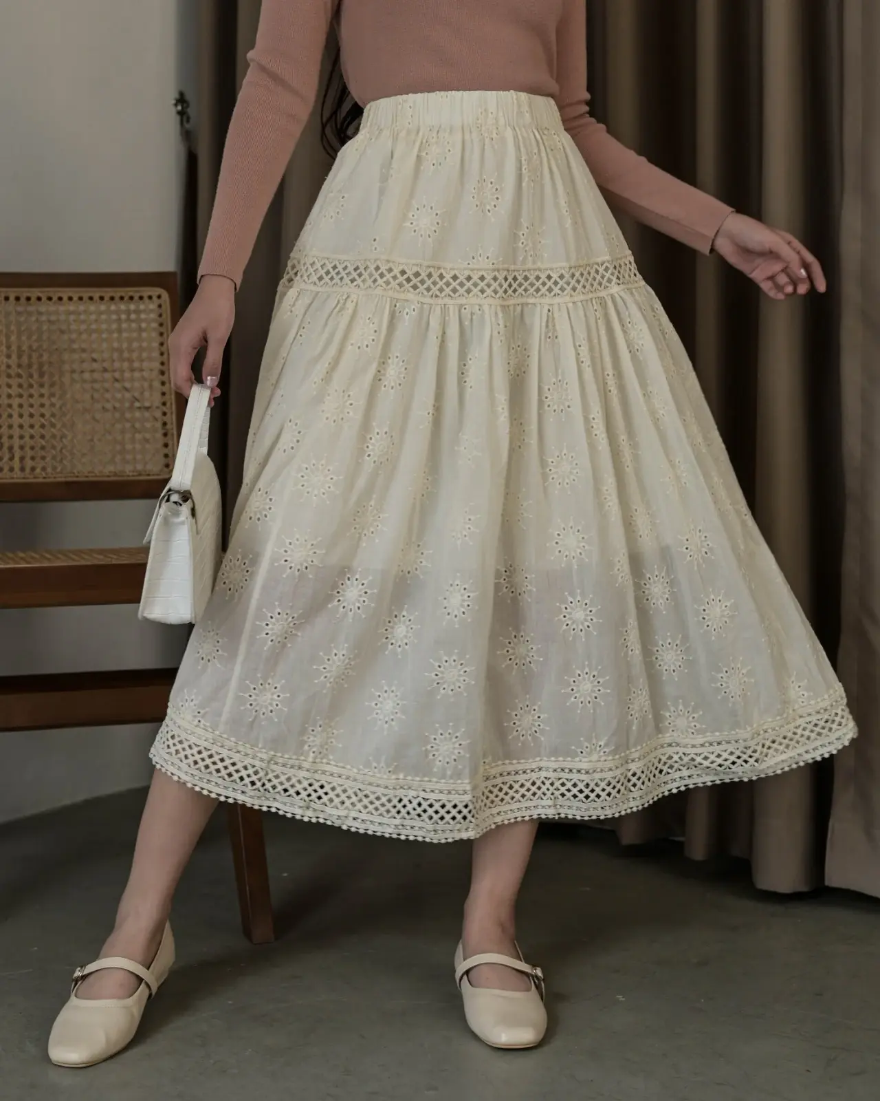 Hanesa Brocade Skirt foto 6