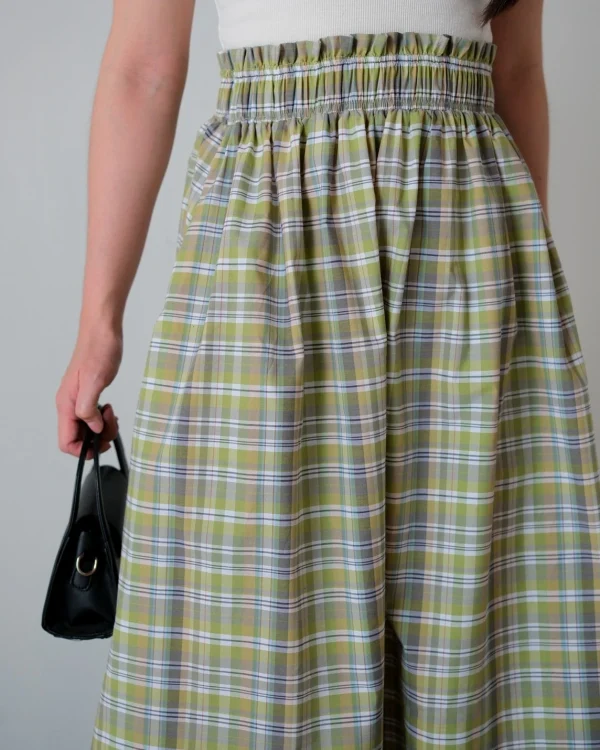 Keinoa Plaid Skirt foto 5