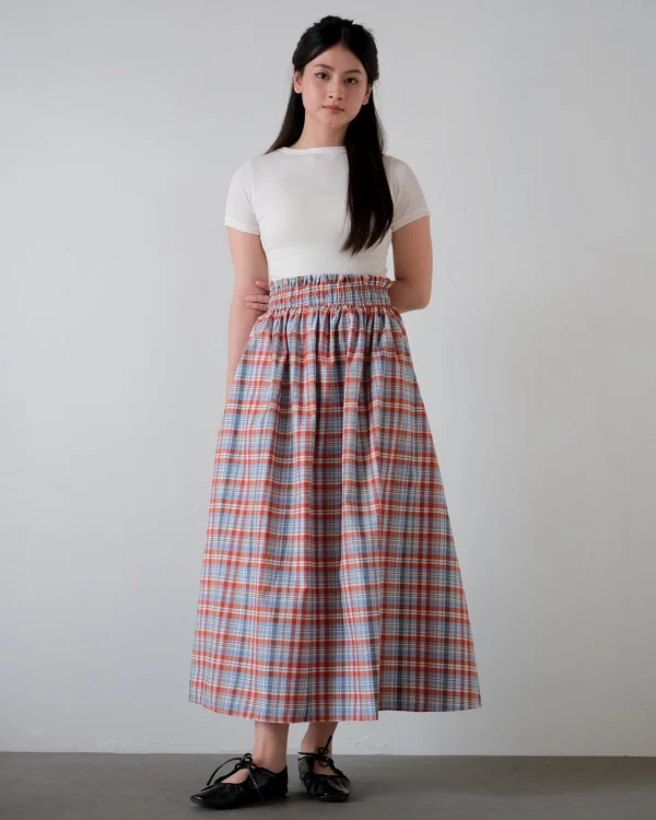 Keinoa Plaid Skirt foto 3