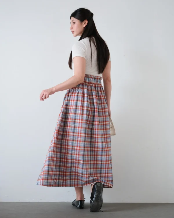 Keinoa Plaid Skirt foto 4