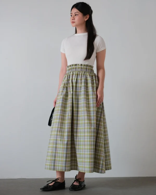 Keinoa Plaid Skirt