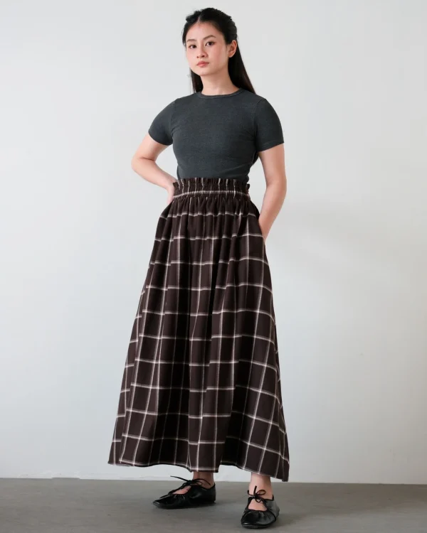 Quiva Plaid Skirt