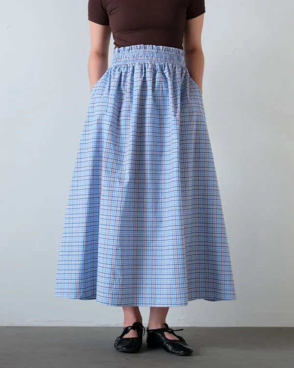 Jelya Plaid Skirt foto 3