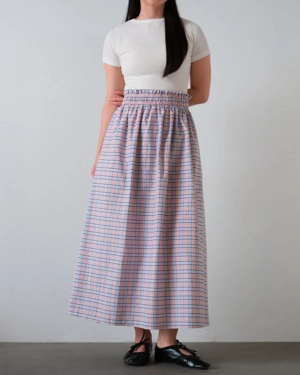 Jelya Plaid Skirt foto 5