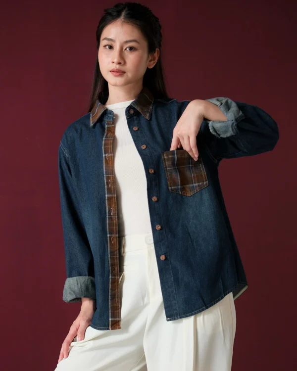 Evrina Denim Shirt foto 2