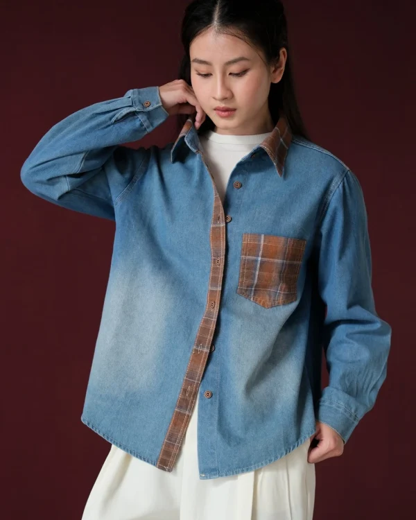Evrina Denim Shirt foto 5