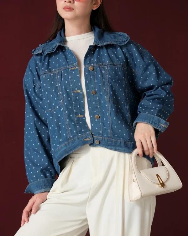 Velika Polka Denim Jacket foto 1