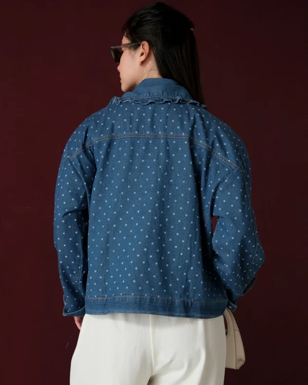 Velika Polka Denim Jacket foto 3