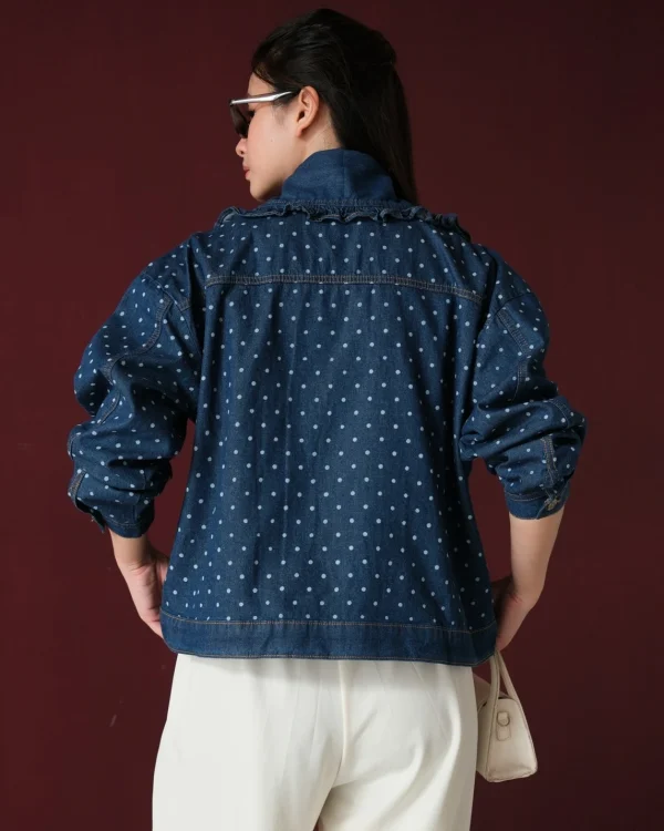 Velika Polka Denim Jacket foto 3