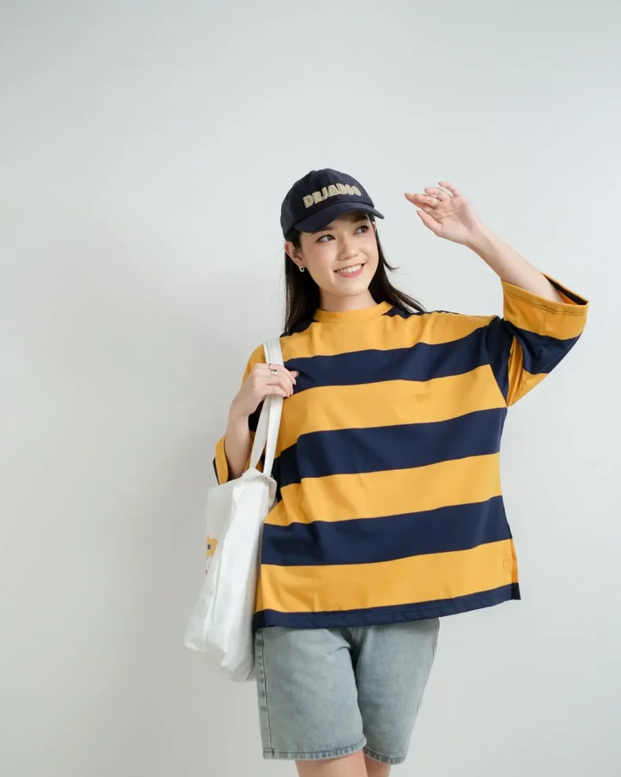 Karasu Stripe Sleeve Top foto 17