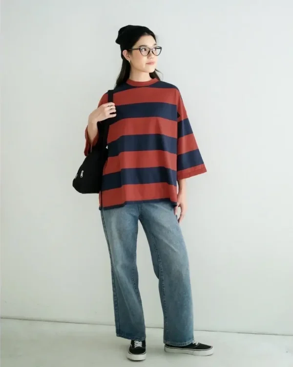 Karasu Stripe Sleeve Top foto 18
