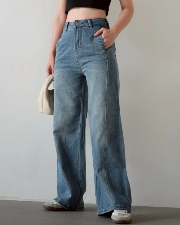 Qaysera Denim Pants foto 3