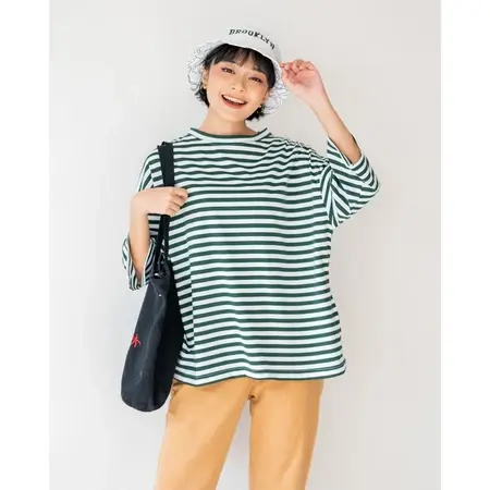 Karasu Stripe Sleeve Top foto 26