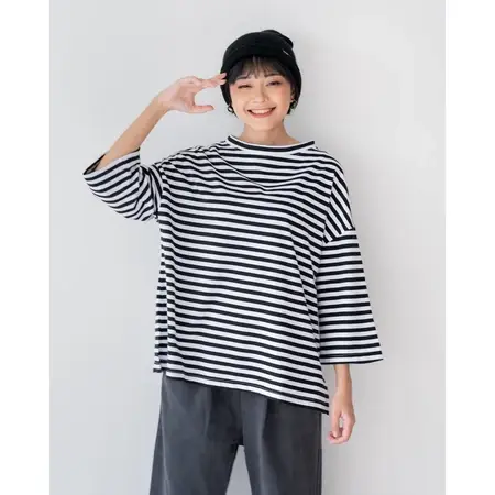 Karasu Stripe Sleeve Top foto 19