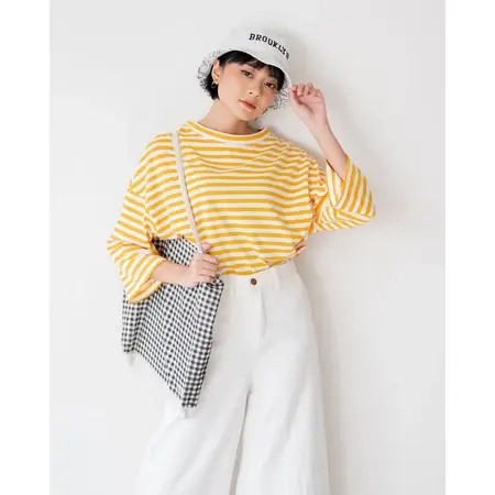 Karasu Stripe Sleeve Top foto 36