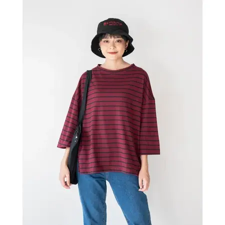 Karasu Stripe Sleeve Top foto 30