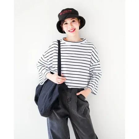 Karasu Stripe Sleeve Top foto 21