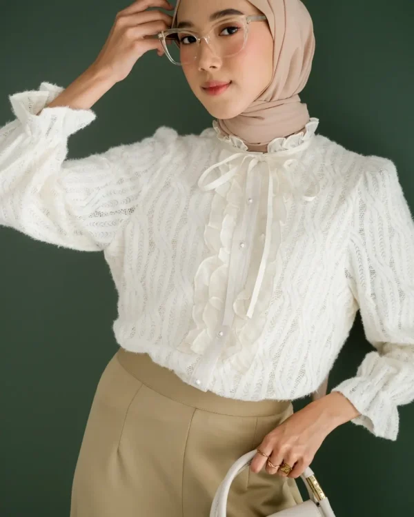 Tanishia Shirt Broken White foto 1