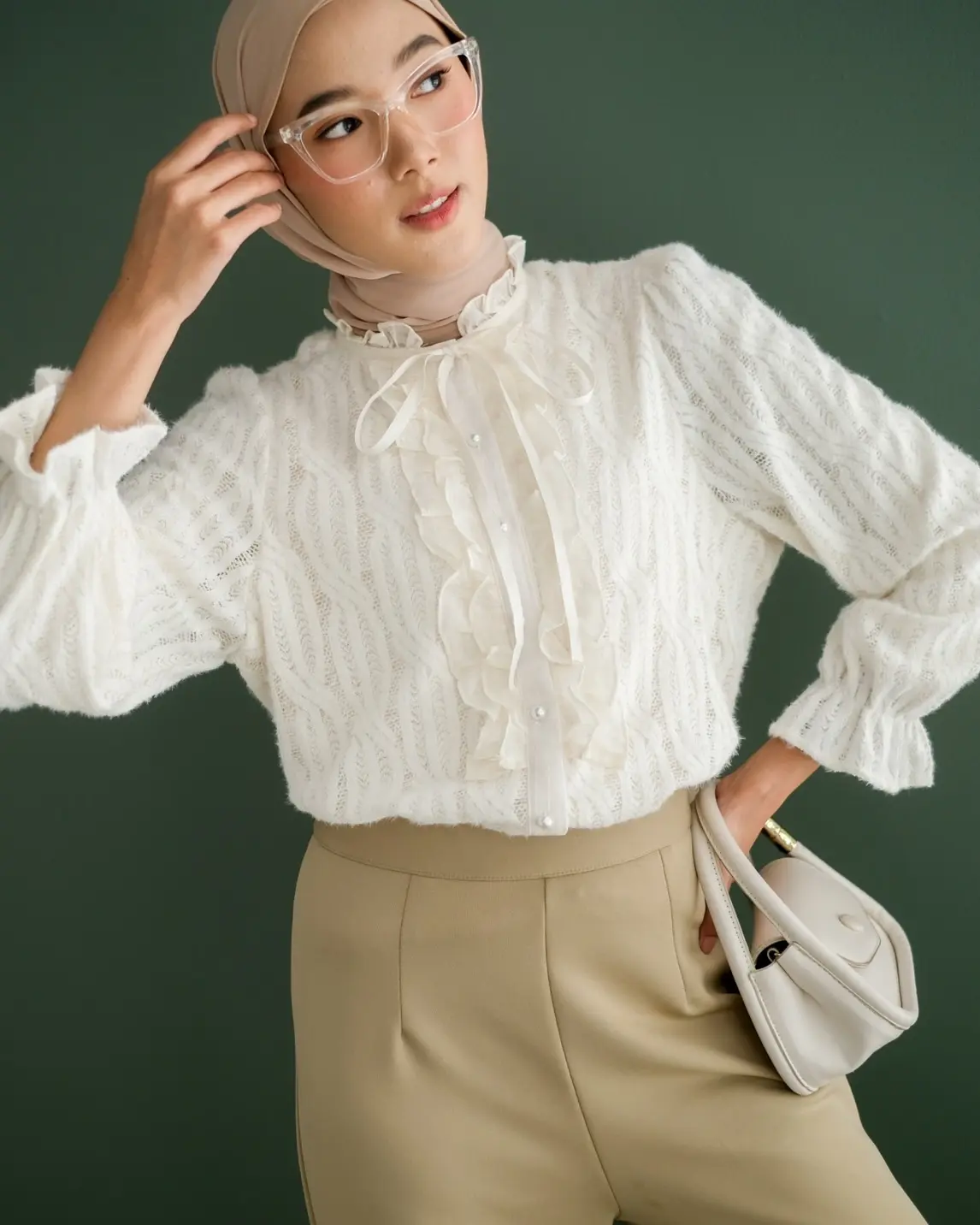 Tanishia Shirt Broken White foto 5