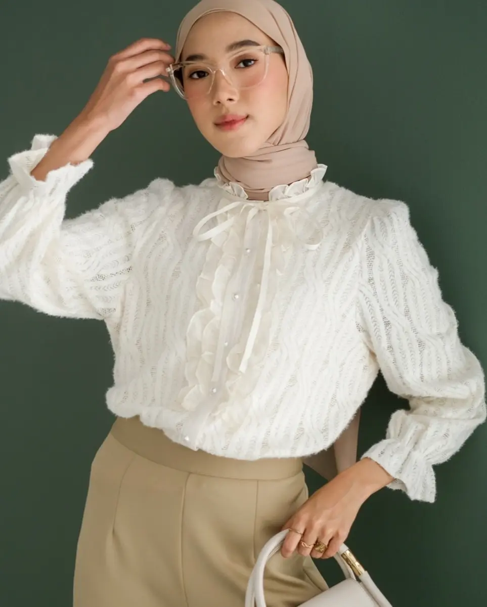 Tanishia Shirt Broken White foto 3