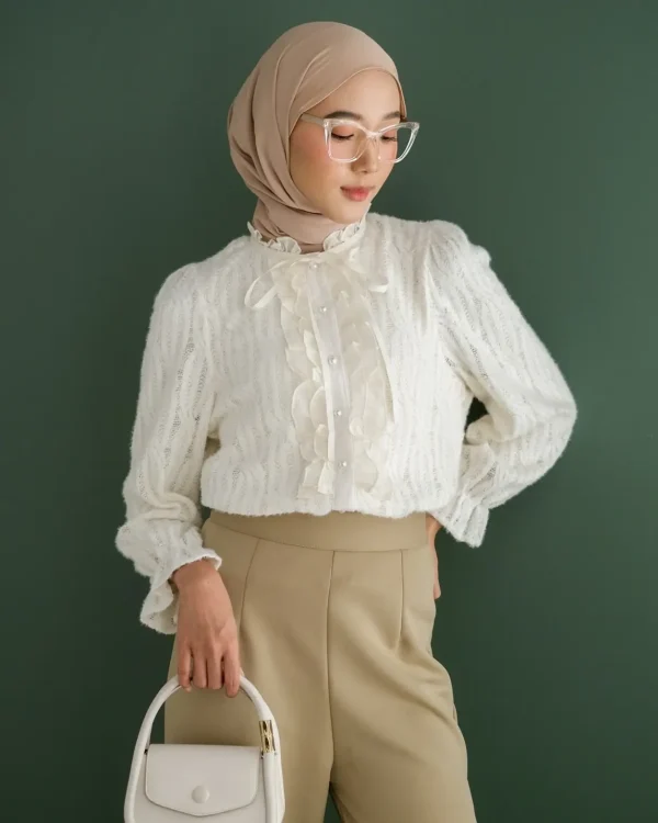 Tanishia Shirt Broken White foto 2