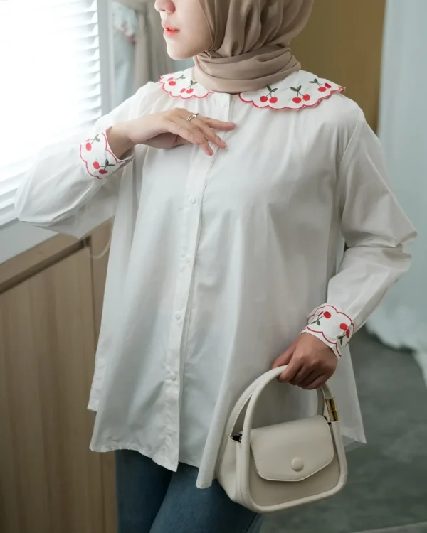 Cheryn Shirt Broken White foto 2