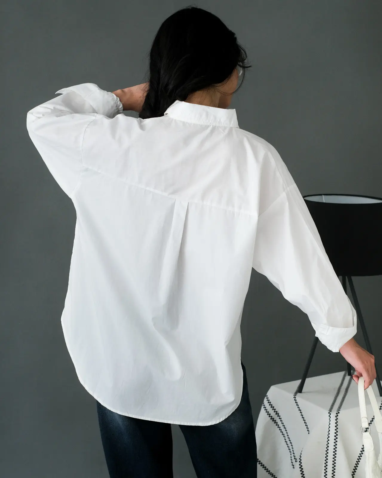 Elvina Shirt Broken White foto 5