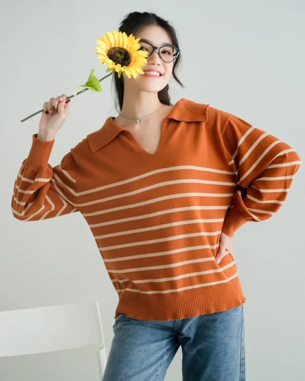 Aniku Longsleeve Terracota foto 1