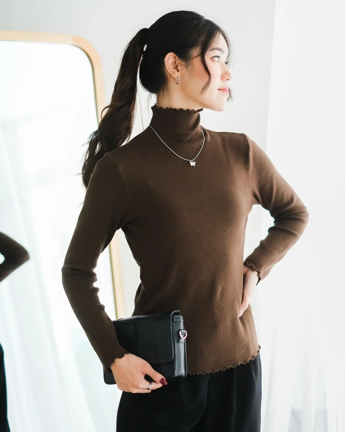 Bianca Turtleneck Longsleeve foto 7