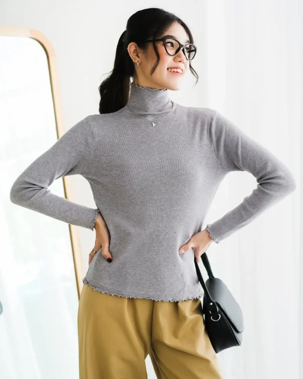 Bianca Turtleneck Longsleeve foto 1