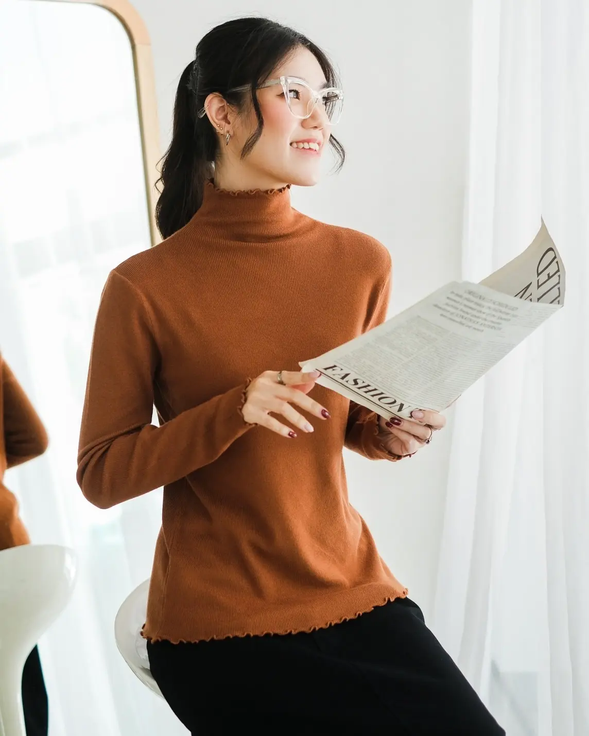Bianca Turtleneck Longsleeve foto 13