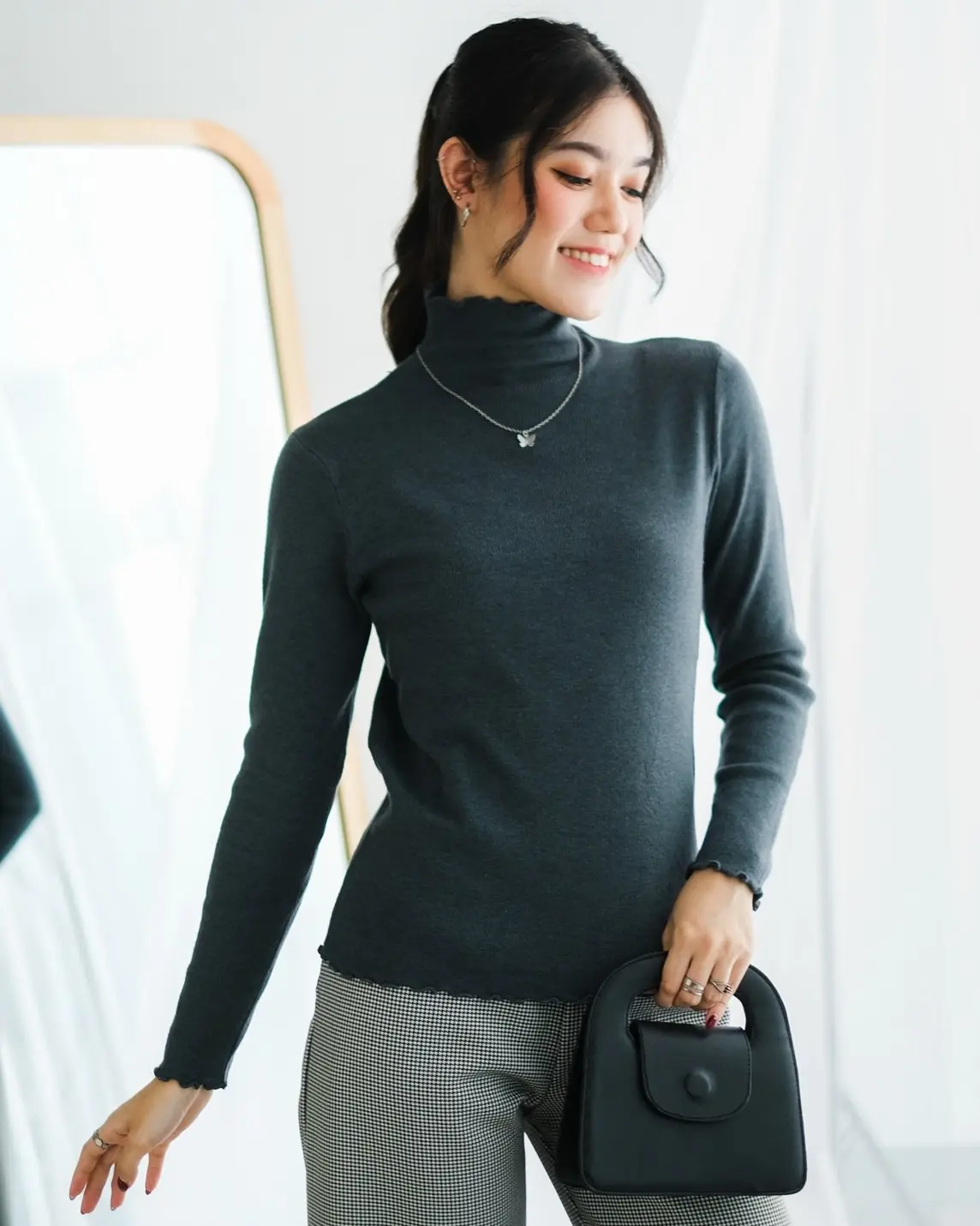 Bianca Turtleneck Longsleeve foto 9
