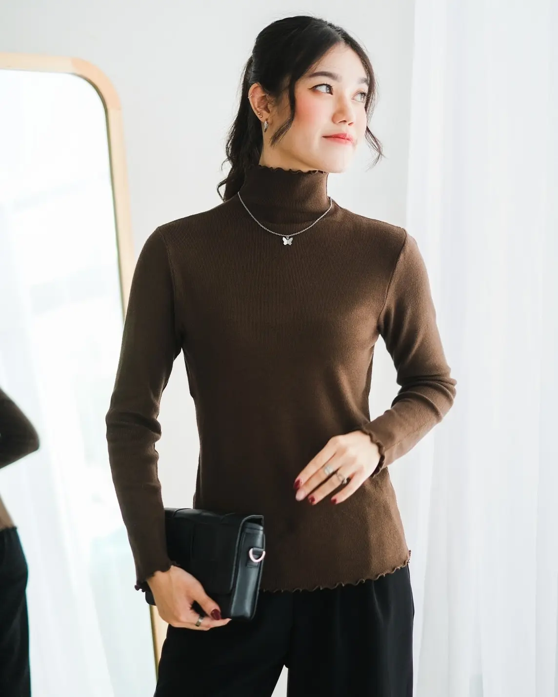 Bianca Turtleneck Longsleeve foto 6