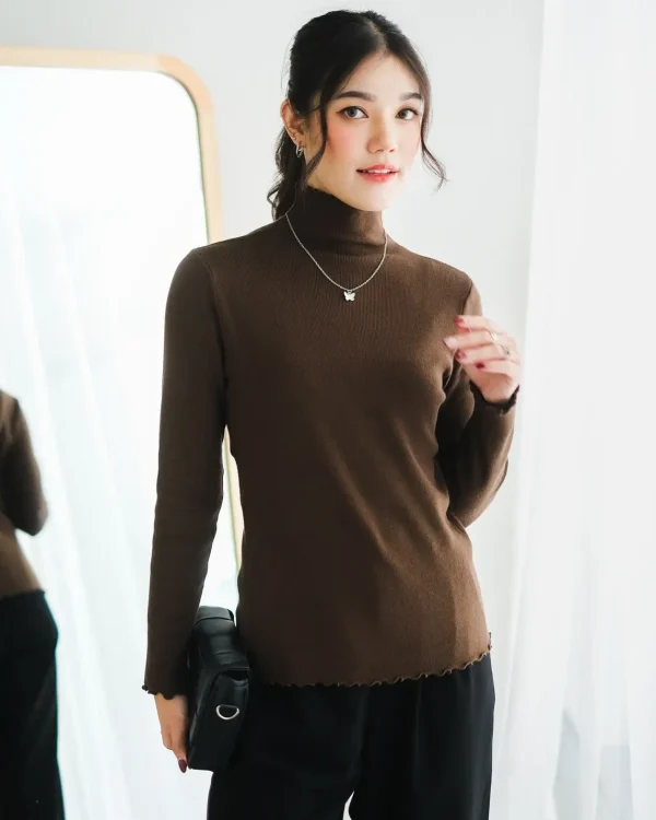 Bianca Turtleneck Longsleeve foto 5