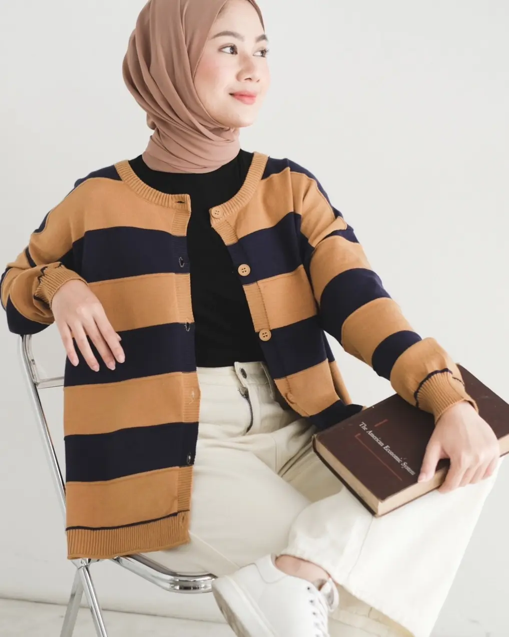 Dania Stripe Cardi foto 6