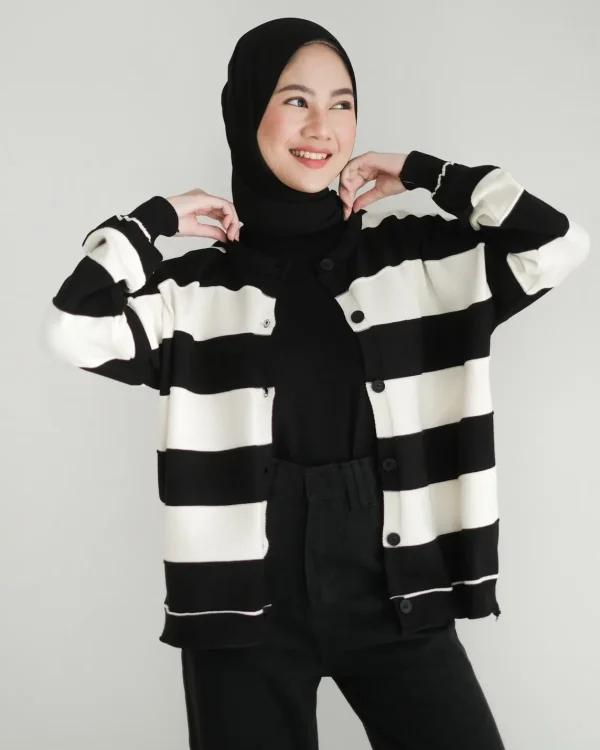 Dania Stripe Cardi foto 1