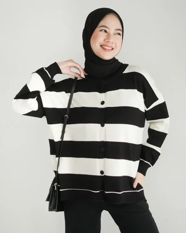 Dania Stripe Cardi foto 2