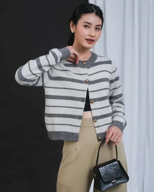 Farica Stripe Cardi foto 4