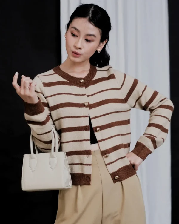 Farica Stripe Cardi foto 7