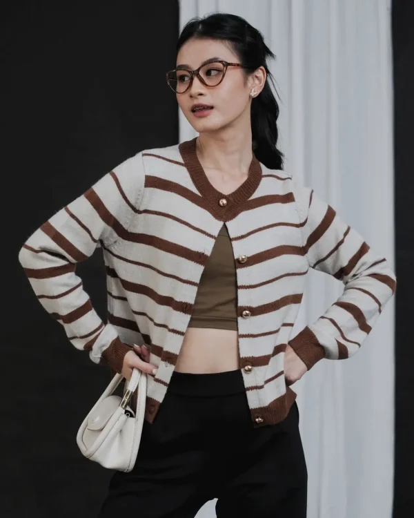 Farica Stripe Cardi foto 9