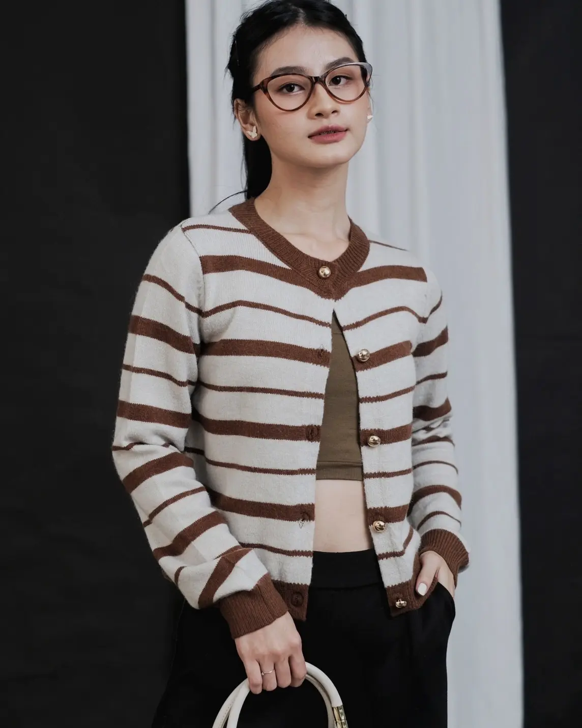 Farica Stripe Cardi foto 10