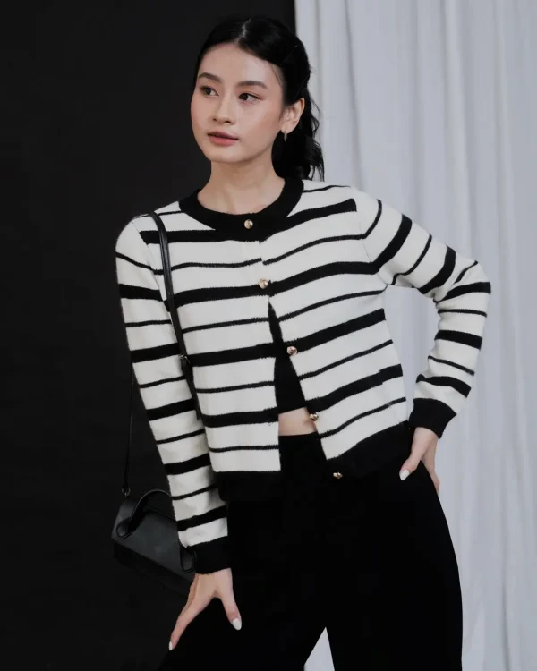 Farica Stripe Cardi foto 2