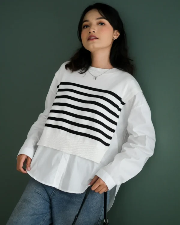 Graciela Stripe Longsleeve foto 4
