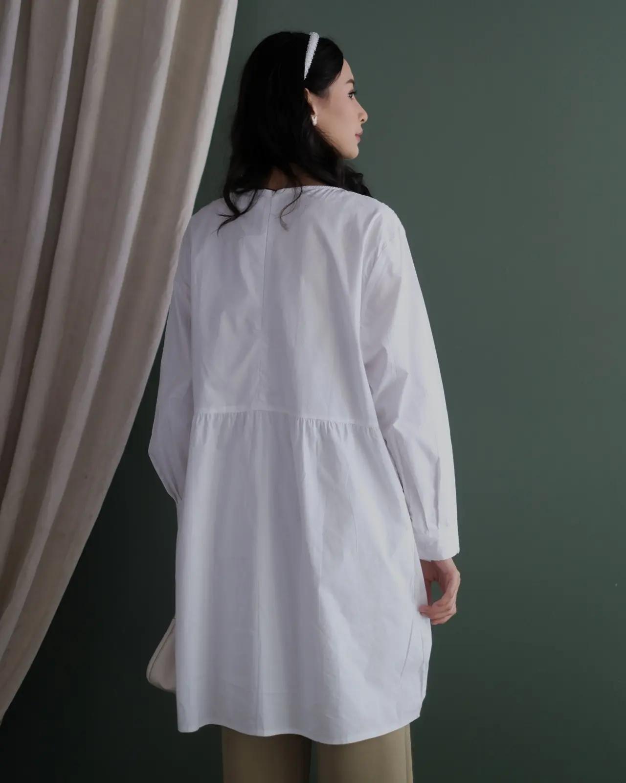 Kalyana Tunic Broken White foto 3