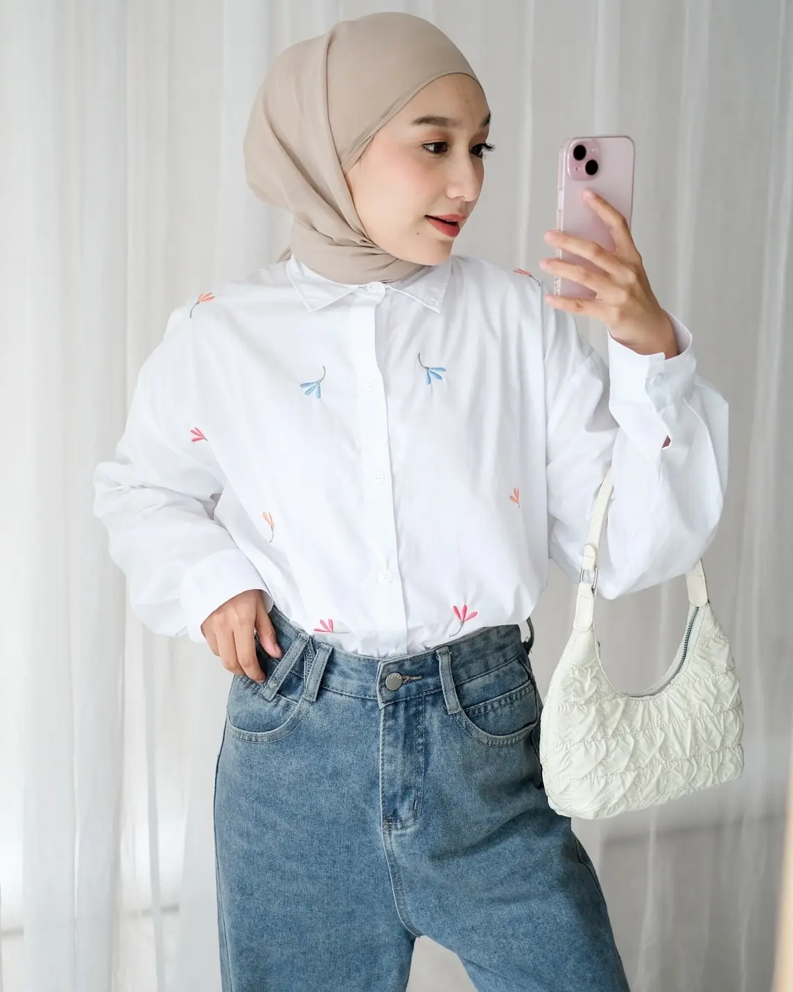 Prisha Shirt Broken White foto 3