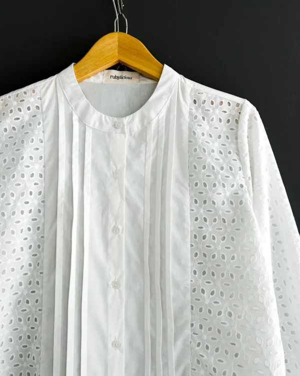 Richia Shirt Broken White foto 2