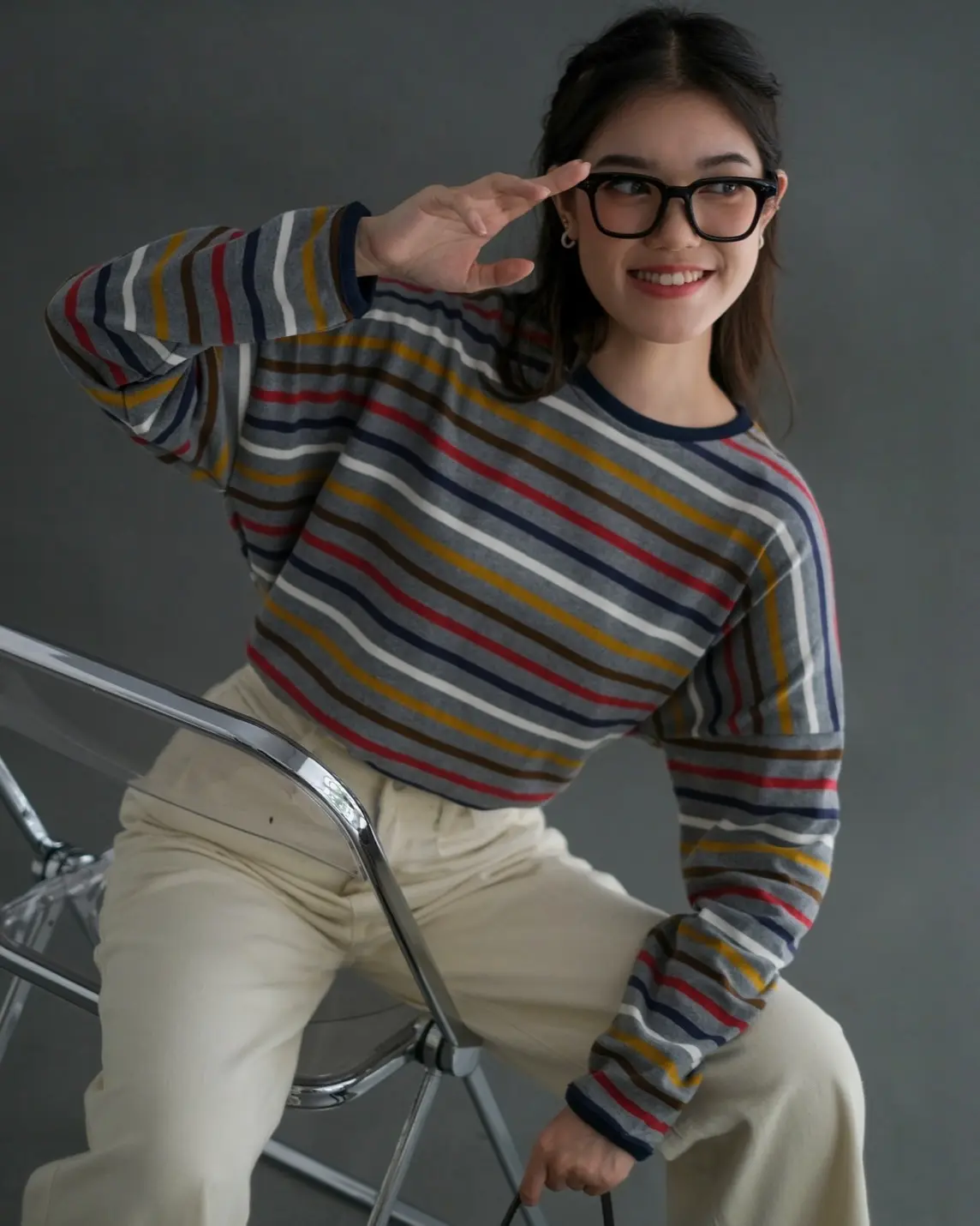Viena Longsleeve Grey foto 5