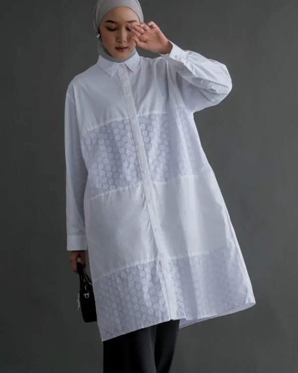 Inara Tunic Broken White foto 1