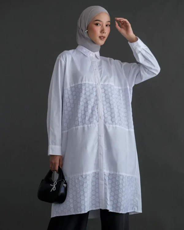 Inara Tunic Broken White foto 2